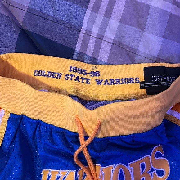 Golden state warriors basketball shorts - Picture 4 of 4